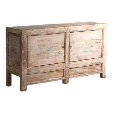 Buffet ancien peint en bois de pin – Chine, vers 1900