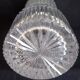 Art Deco vase in cut crystal, h - 32 cm.