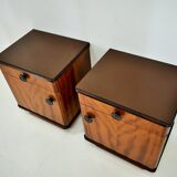 1940s Set of Bedside Tables , Czechoslovakia