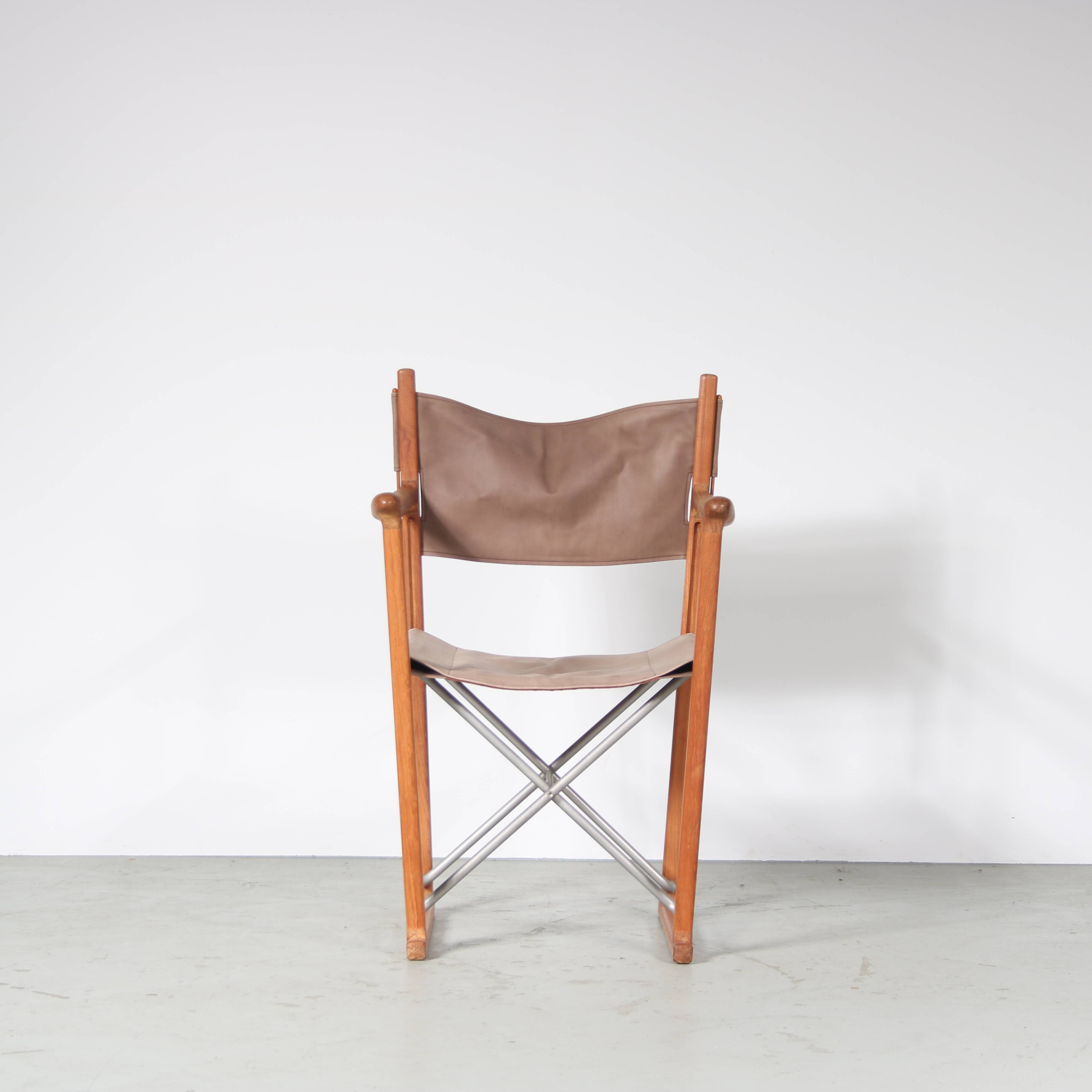 1970s Folding chair by Peter Karpf for Tripp Trapp Skagerak, Denmark