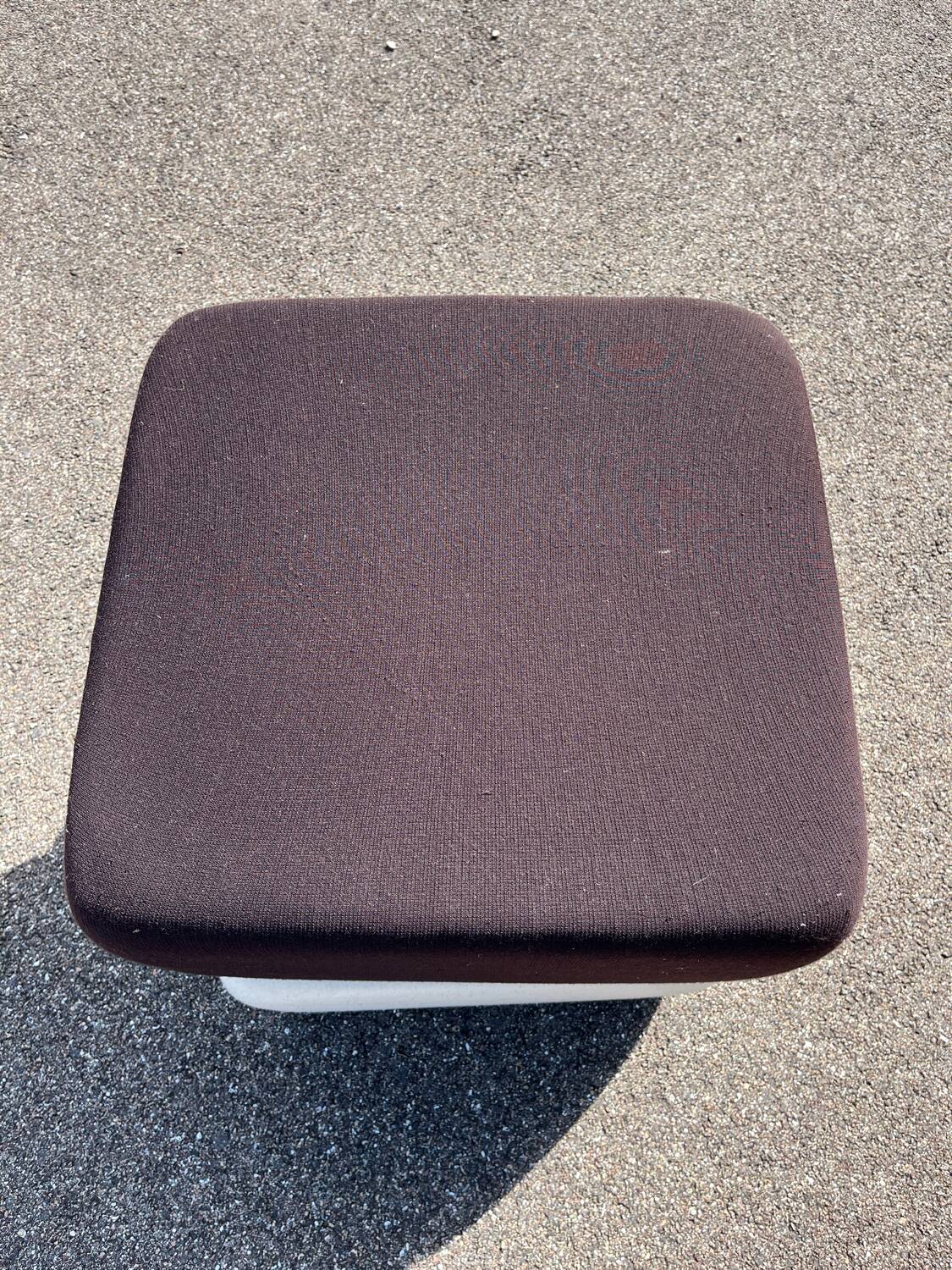 Vintage set of 2 poufs 1970 Pierre Cardin sofa by Jersey Racine