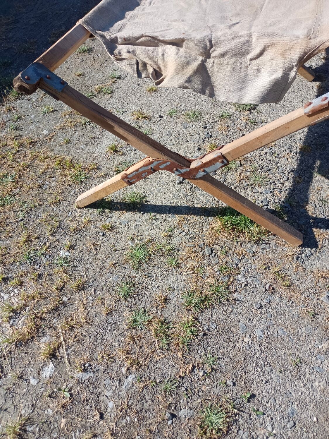US folding camp bed