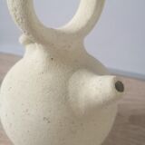 Old white clay gargoulette