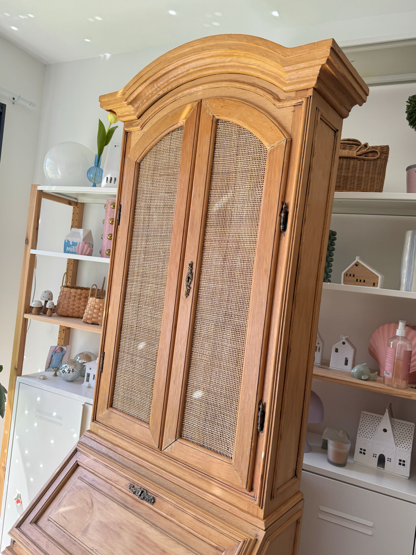 Vintage secretary desk - storage cabinet