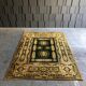 Tapis oriental 169x236, dominante or et vert