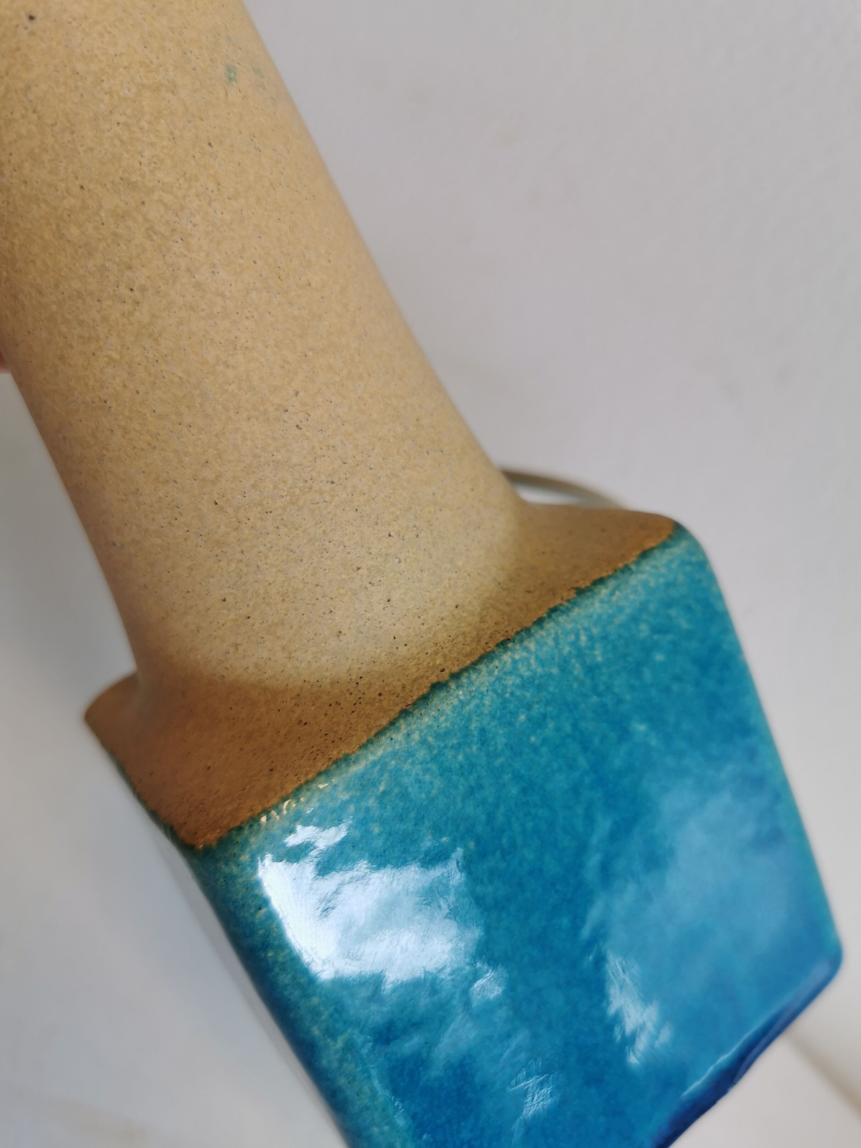Table lamp, in ceramic, designed by Nils Kähler, for his, grandfather's company Hak