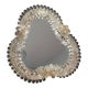 Vintage tabletop mirror, venetian murano glass