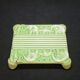 Art Nouveau trivet foundry Deville in enamelled cast iron Elephants model
