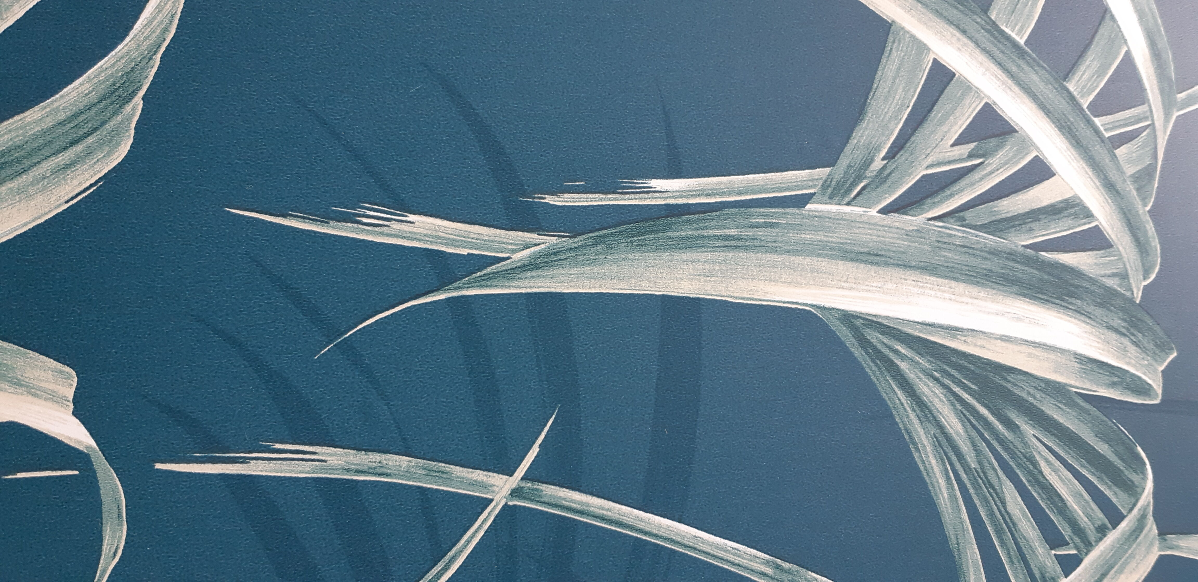 Golden vintage side table