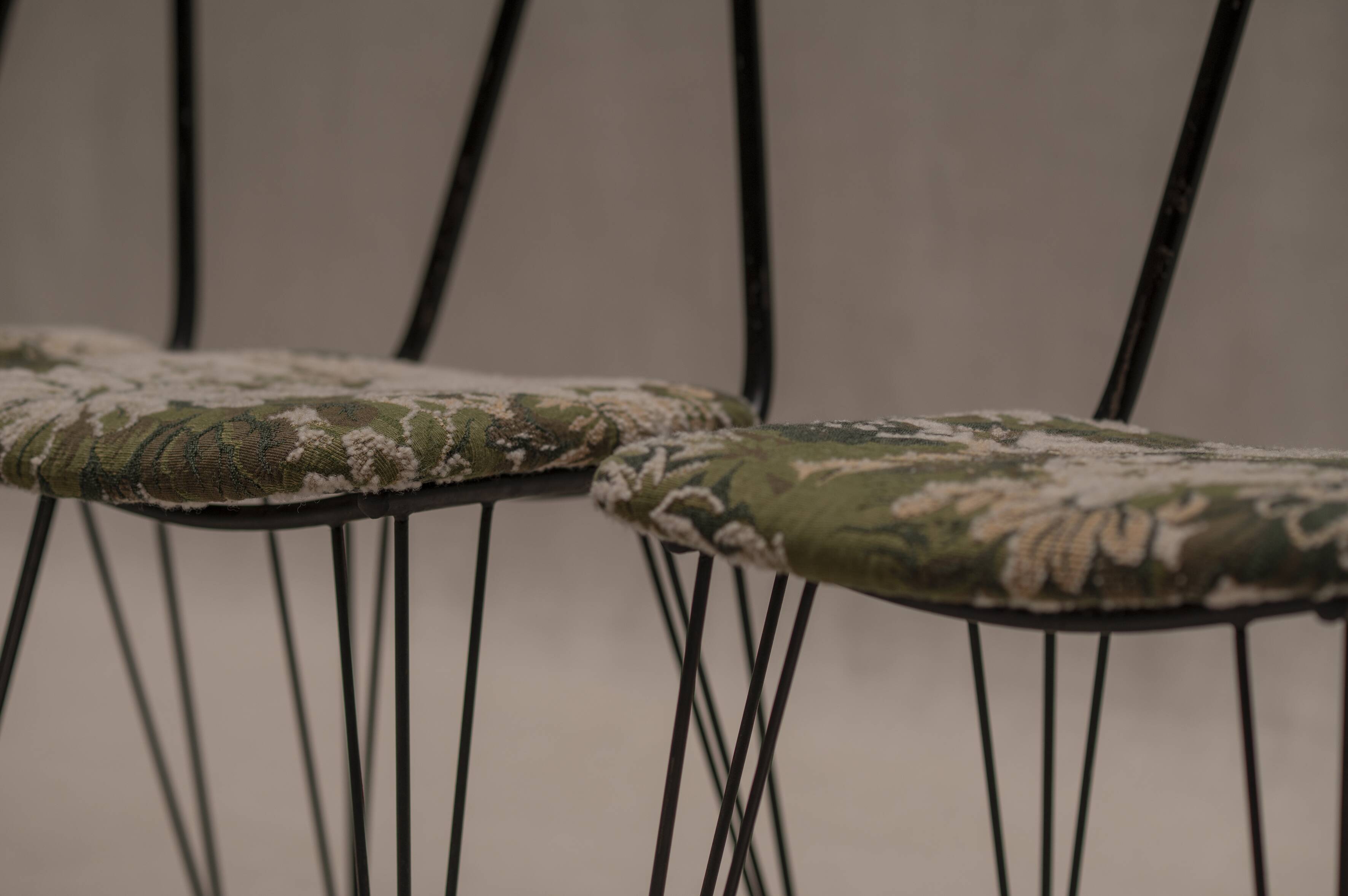 Italian set of mid-century dining chairs, 1960s