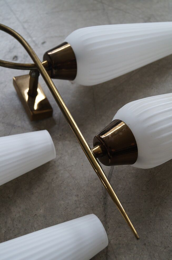 Pair of applique Lunel 1960