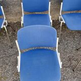 Série de 40 chaises de G. Piretti pour Castelli Anonima Castelli, Italie, années 1970