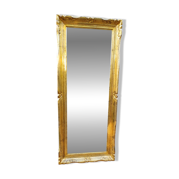 Miroir d'entre-deux doré de style Louis XV — Beyit