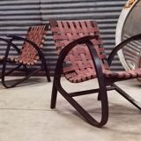 Pair of Jan Vanek armchairs for Up Zavody 1930