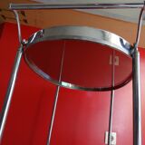 70s design chrome bar trolley