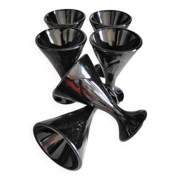 Set of 6 ice cream cups