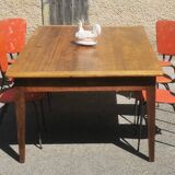 Set of 6 vintage "compass feet" chairs