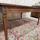 Table de salle à manger en merisier de style Louis XVI