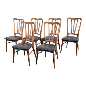 6 chaises Danoises en - niels