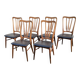 6 Danish chairs in rosewood "Ingrid" – Niels Koefoed