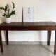 Vintage oak farmhouse/desk table from the 50s