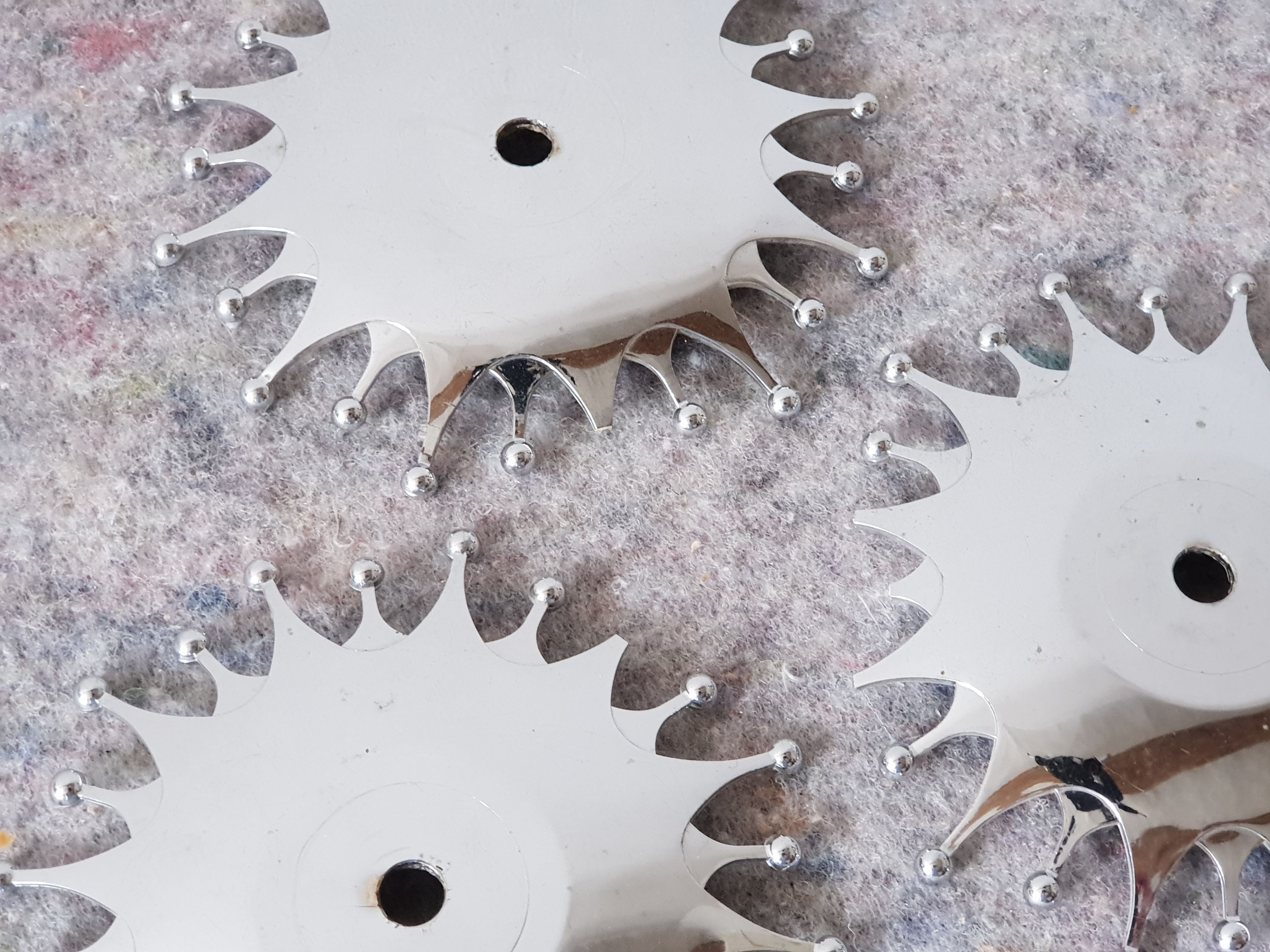 1970 Vintage waterfall suspension