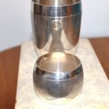 Timbale and serviette rond