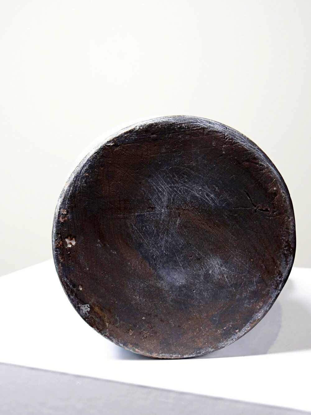 Glazed stoneware pitcher Vallauris 1970s Boris Kasianoff, Albert Thiry, Le Mûrier