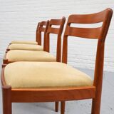 Set of 4 Dining Chairs by by H.W. Klein for Bramin 1960s