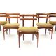 Five 1960s Danish Model 30 Dining Chairs by Poul Hundevad