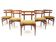 Five 1960s Danish Model 30 Dining Chairs by Poul Hundevad