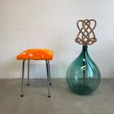 Hand-tufted stool