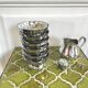 6 stainless steel bowls 1970