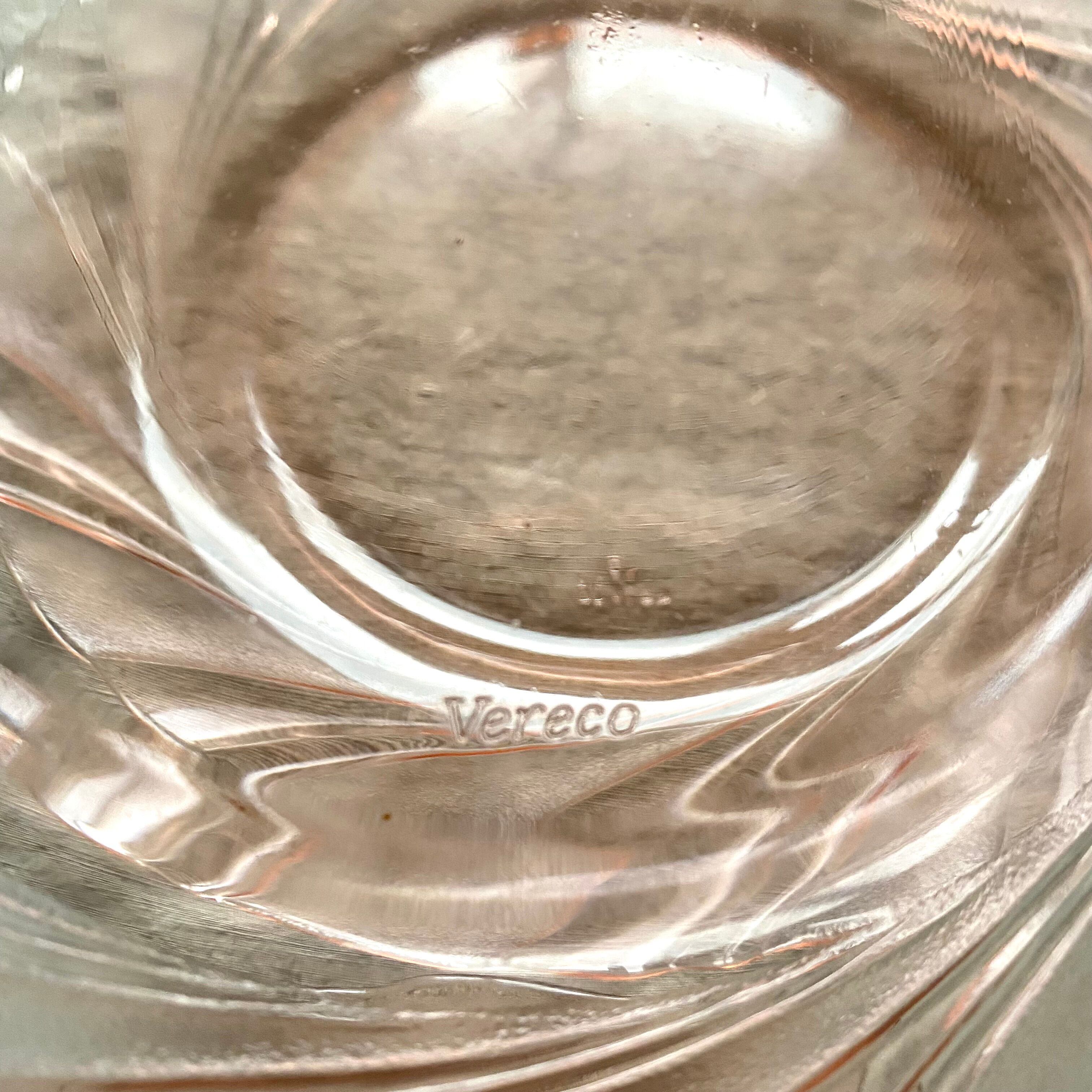 10 vintage dessert plates Vereco