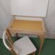 Ensemble bureau et chaise enfant baumann
