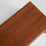 Midcentury Danish console table in teak by Aksel Kjersgaard 1960s