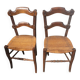 Paire de chaises louis Philippe