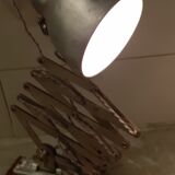 Lampe industrielle articulée accordéon