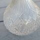 Round glass vase