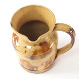 Old pitcher with side handle