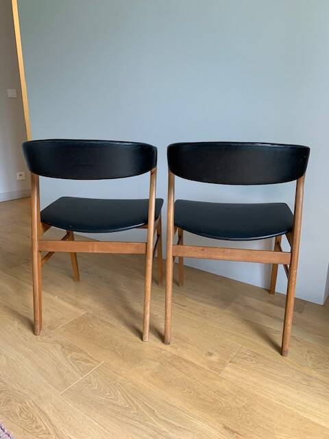 2 Denmark chairs, 1960s