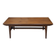 Metamorphic dining / coffee table in teak by Kai Kristiansen, Denmark 1960s