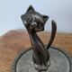 Vintage silver metal ring holders