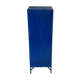 Metal locker with metal rivets