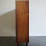 Poul Hundevad scandinavian rosewood bookcase, 1960s