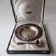 Christofle galla - silver-plated plate and spoon - birth box