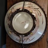 Plat en bronze et coupe Japon XIXe Napoléon III Imari
