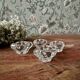 Daum crystal salt and pepper shaker duo