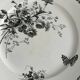 2 Émile Bourgeois iron earthenware flat plates