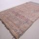 Vintage Moroccan Wool Rug 214 x 332 cm - Berber Handmade Living room rug